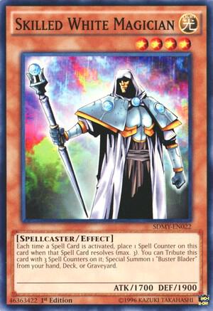Skilled White Magician SDMY-EN022 card from Structure Deck: Yugi Muto