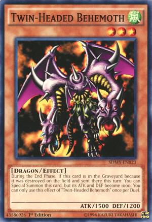 Twin-Headed Behemoth SDMY-EN023 card from Structure Deck: Yugi Muto