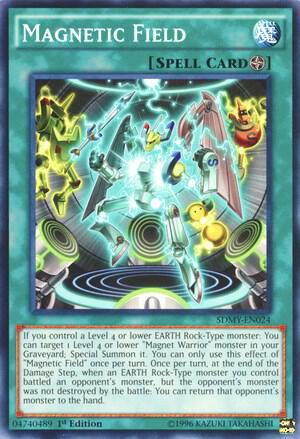 Magnetic Field SDMY-EN024 card from Structure Deck: Yugi Muto