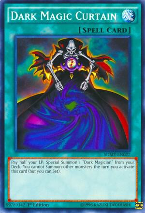 Dark Magic Curtain SDMY-EN027 card from Structure Deck: Yugi Muto