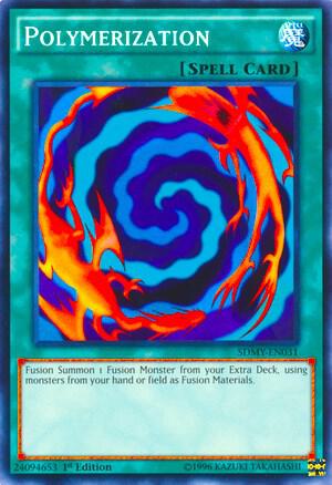 Polymerization SDMY-EN031 card from Structure Deck: Yugi Muto