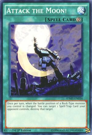 Attack the Moon! SDMY-EN034 card from Structure Deck: Yugi Muto