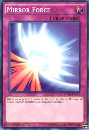 Mirror Force SDMY-EN037 card from Structure Deck: Yugi Muto