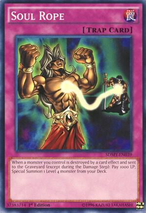 Soul Rope SDMY-EN039 card from Structure Deck: Yugi Muto