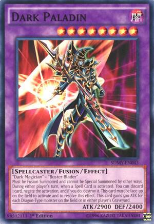 Dark Paladin SDMY-EN043 card from Structure Deck: Yugi Muto