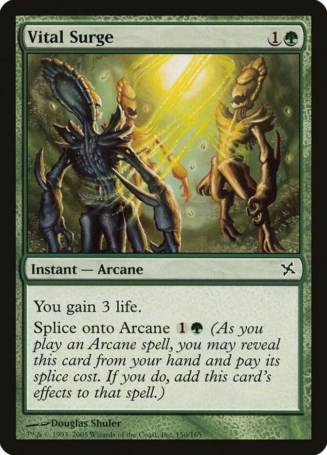 Vital Surge 150 card from Betrayers of Kamigawa