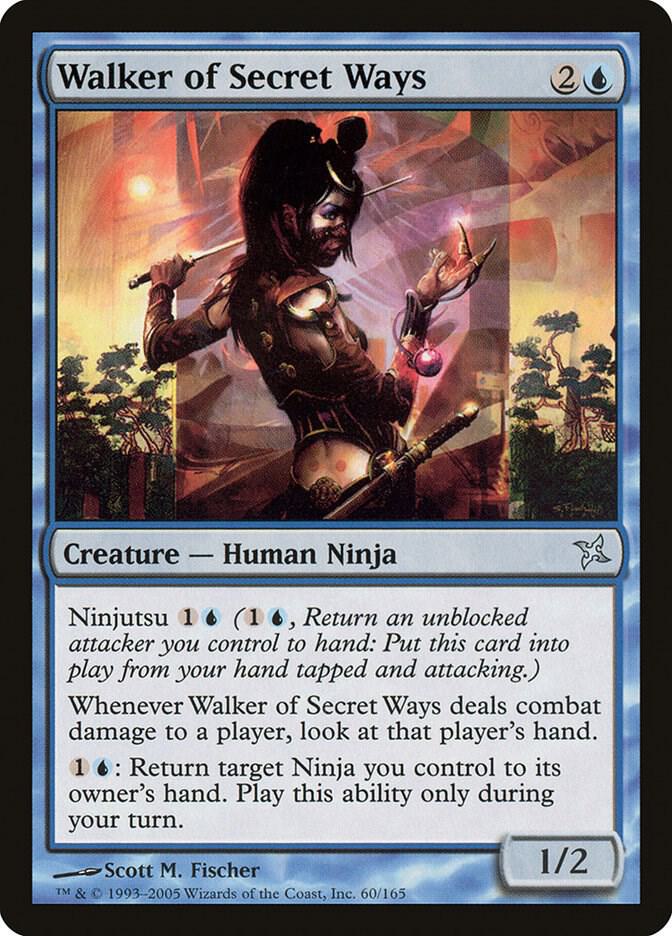 Walker of Secret Ways 60 card from Betrayers of Kamigawa