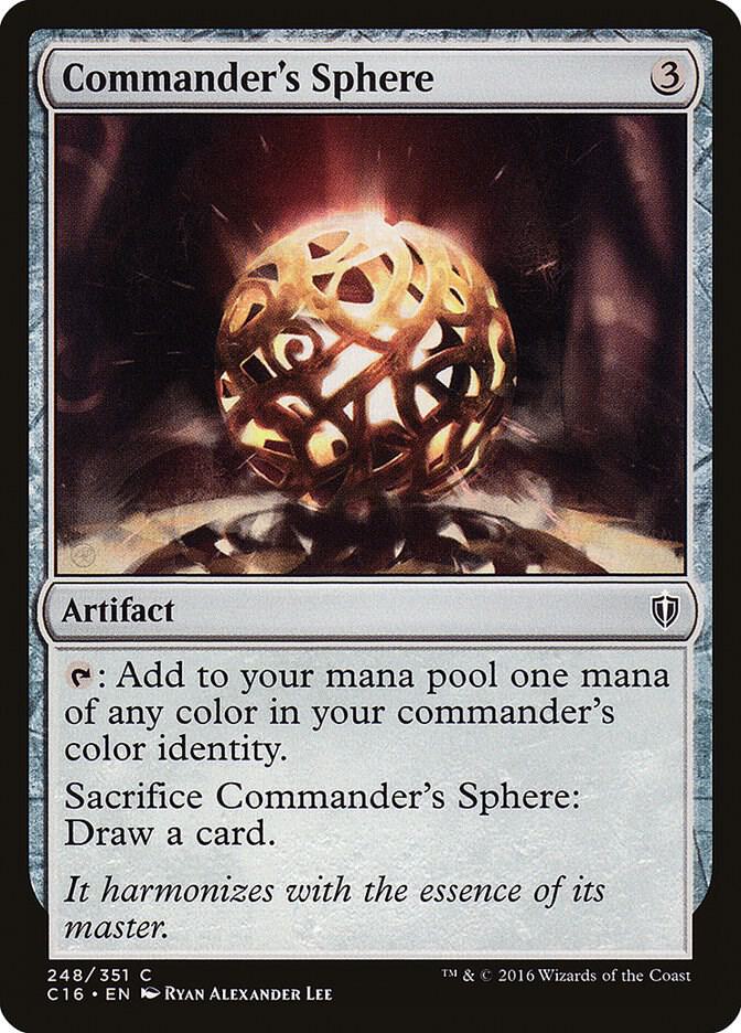 Commander's Sphere 248 card from Commander 2016