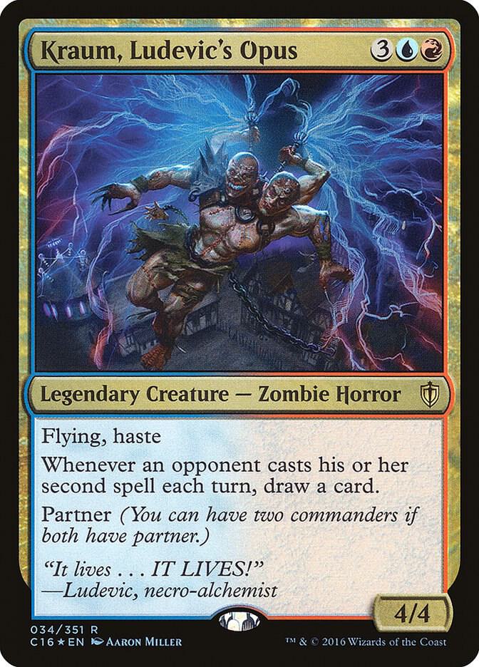 Kraum, Ludevic's Opus 34 card from Commander 2016