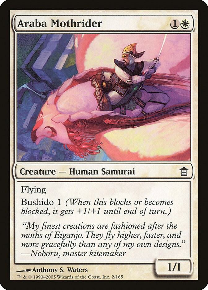Araba Mothrider 2 card from Saviors of Kamigawa
