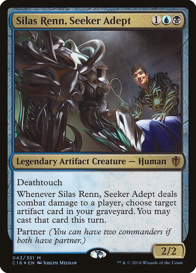 Silas Renn, Seeker Adept 43 card from Commander 2016