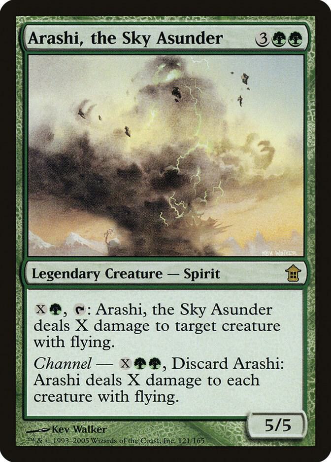 Arashi, the Sky Asunder 121 card from Saviors of Kamigawa