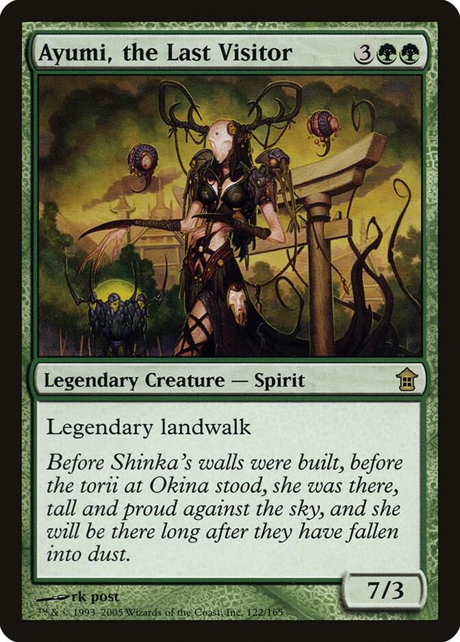 Ayumi, the Last Visitor 122 card from Saviors of Kamigawa