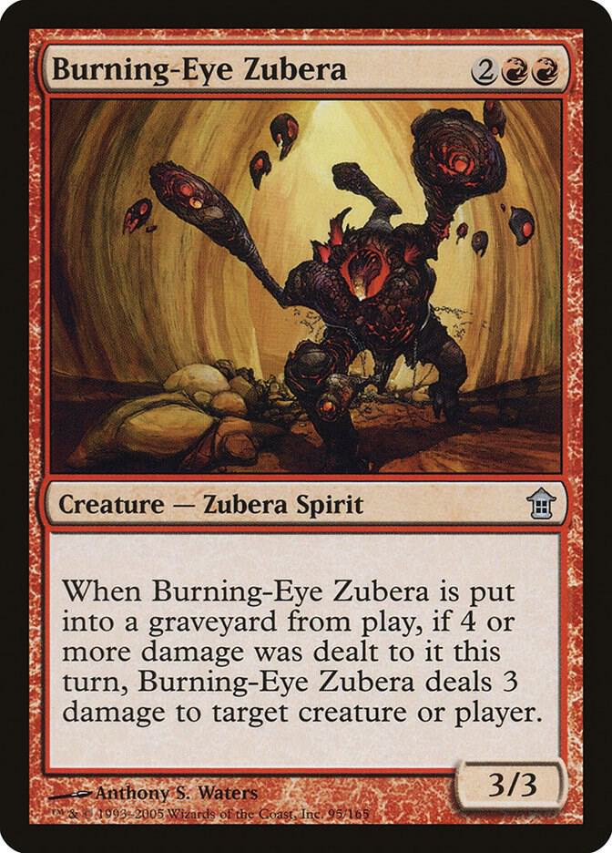 Burning-Eye Zubera 95 card from Saviors of Kamigawa
