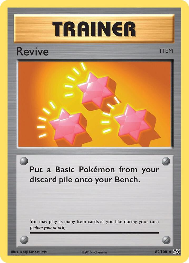 Revive 85/108 card from XY - Evolutions