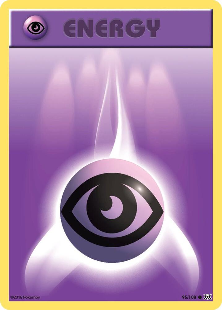 Psychic Energy 95/108 card from XY - Evolutions