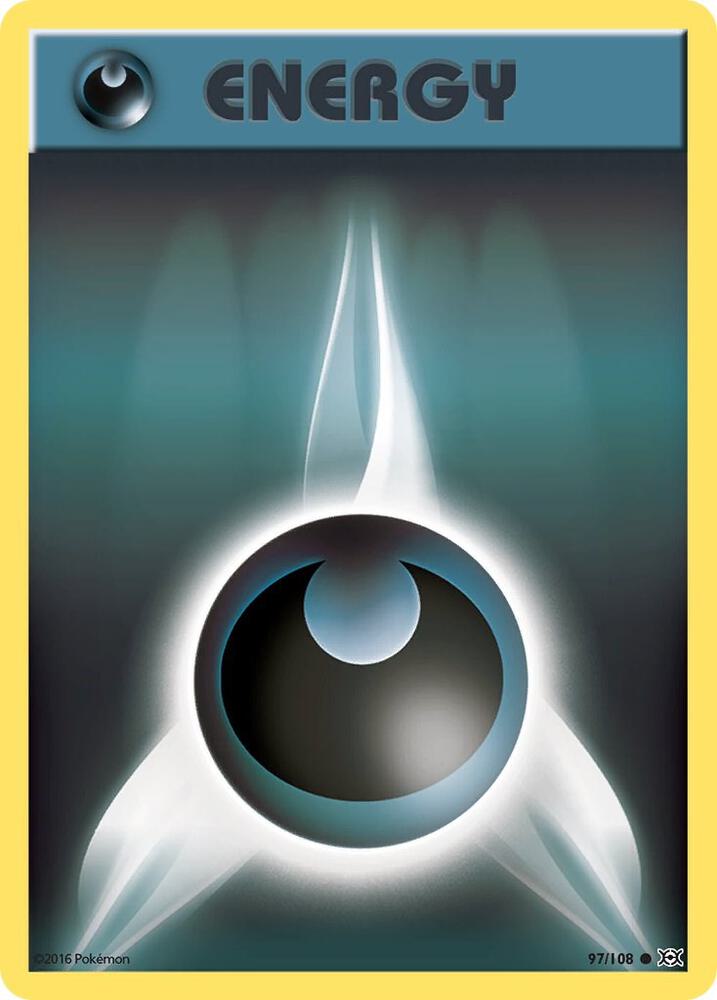 Darkness Energy 97/108 card from XY - Evolutions