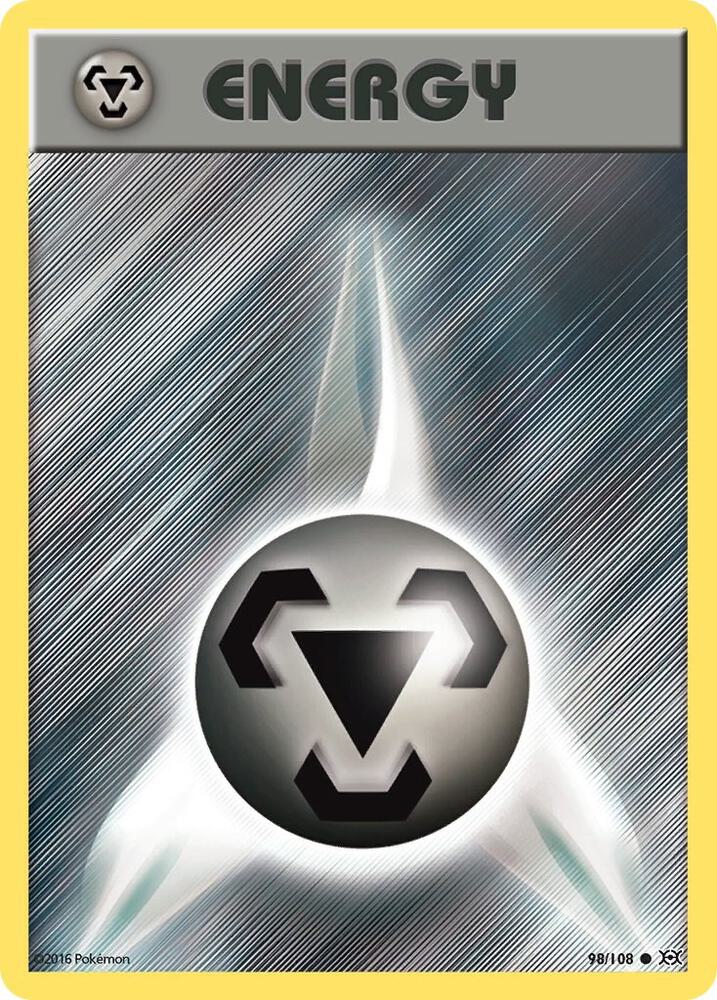 Metal Energy 98/108 card from XY - Evolutions