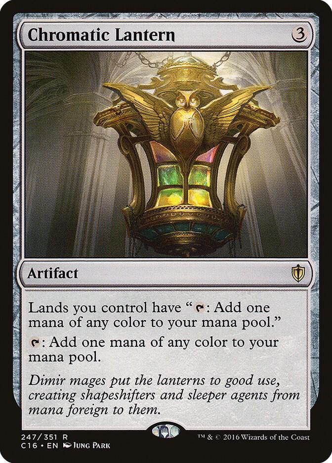 Chromatic Lantern 247 card from Commander 2016