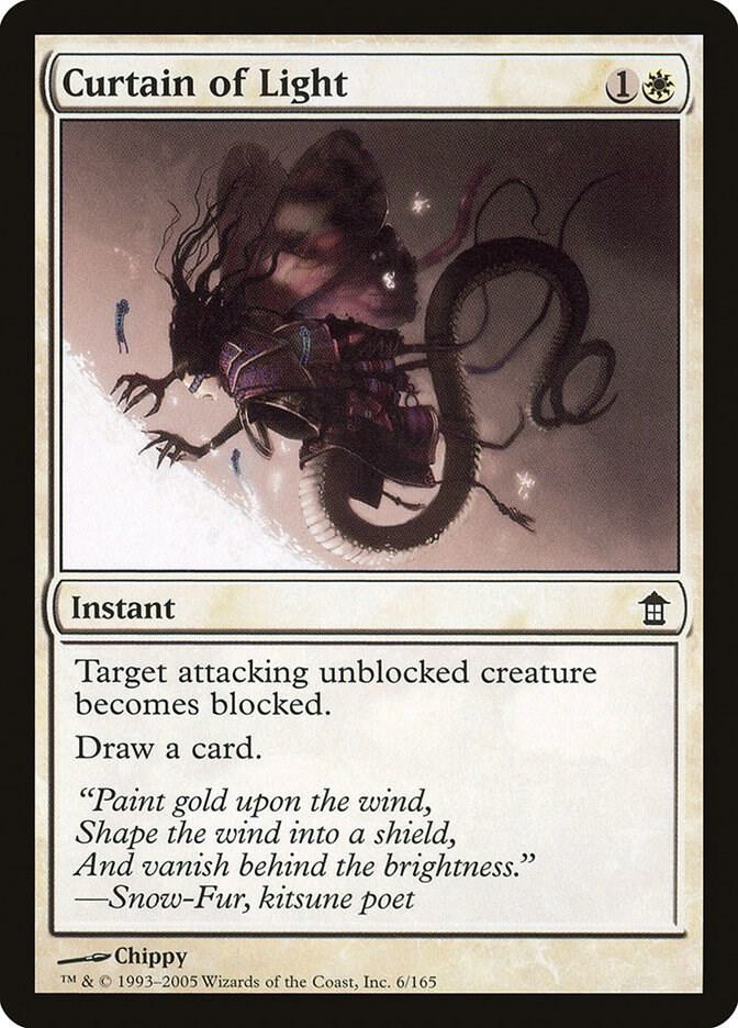 Curtain of Light 6 card from Saviors of Kamigawa