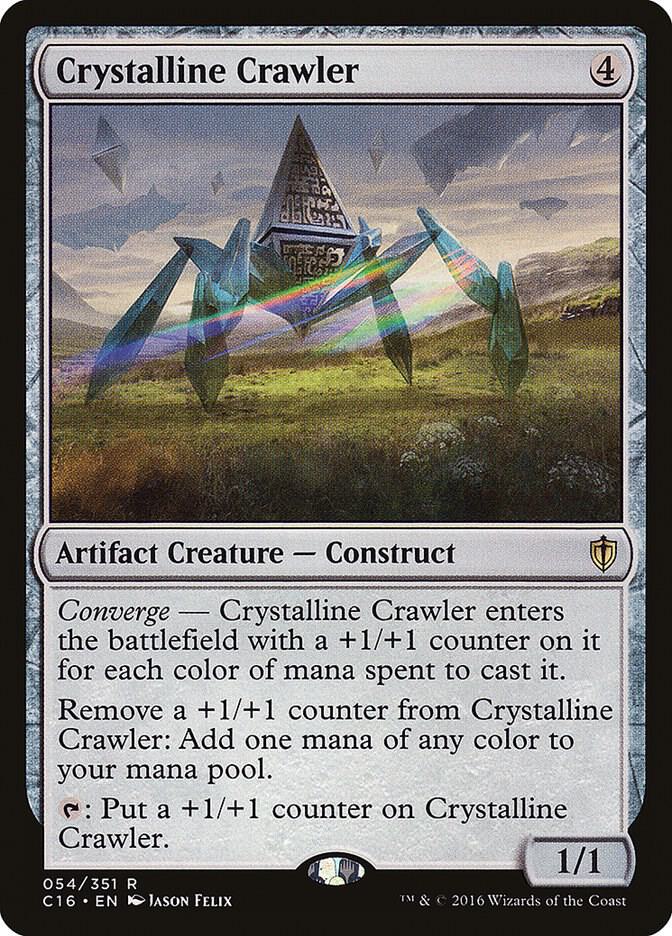 Crystalline Crawler 54 card from Commander 2016