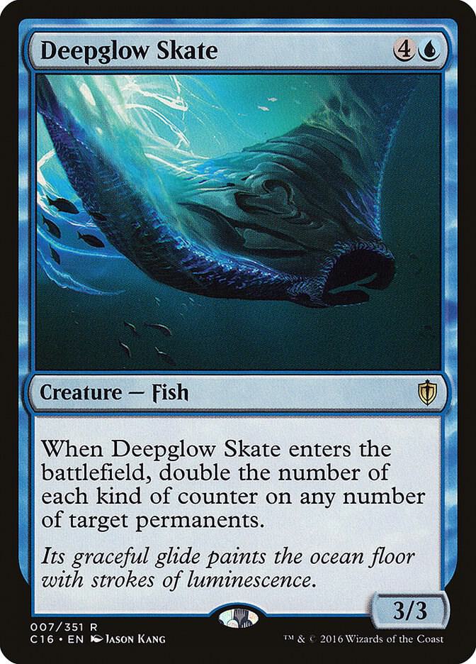 Deepglow Skate 7 card from Commander 2016