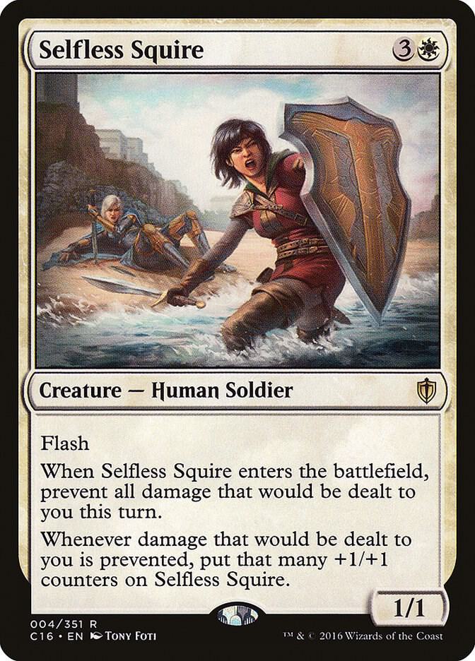 Selfless Squire 4 card from Commander 2016