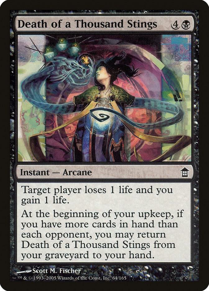 Death of a Thousand Stings 64 card from Saviors of Kamigawa