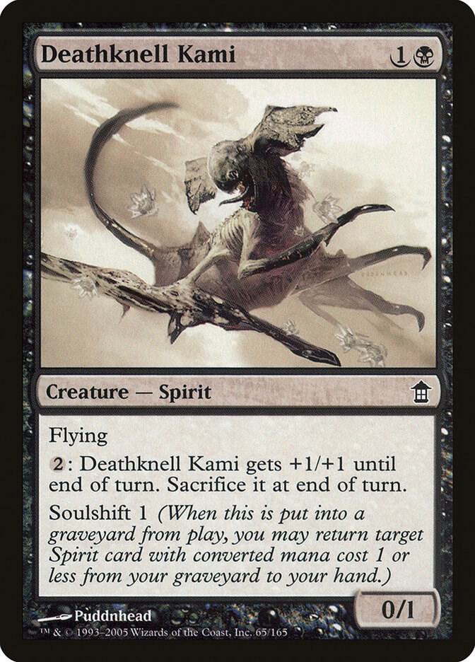 Deathknell Kami 65 card from Saviors of Kamigawa