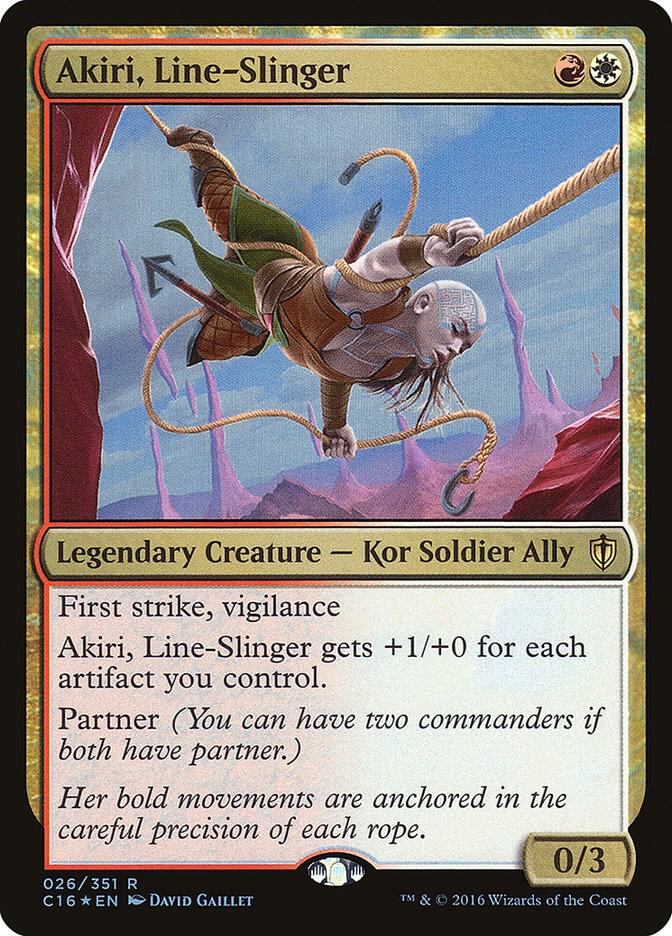 Akiri, Line-Slinger 26 card from Commander 2016