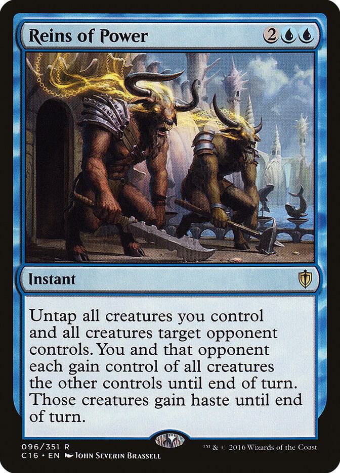 Reins of Power 96 card from Commander 2016
