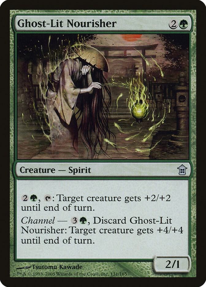 Ghost-Lit Nourisher 131 card from Saviors of Kamigawa