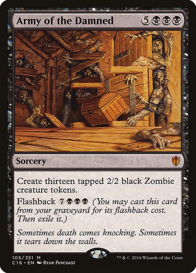 Army of the Damned 105 card from Commander 2016