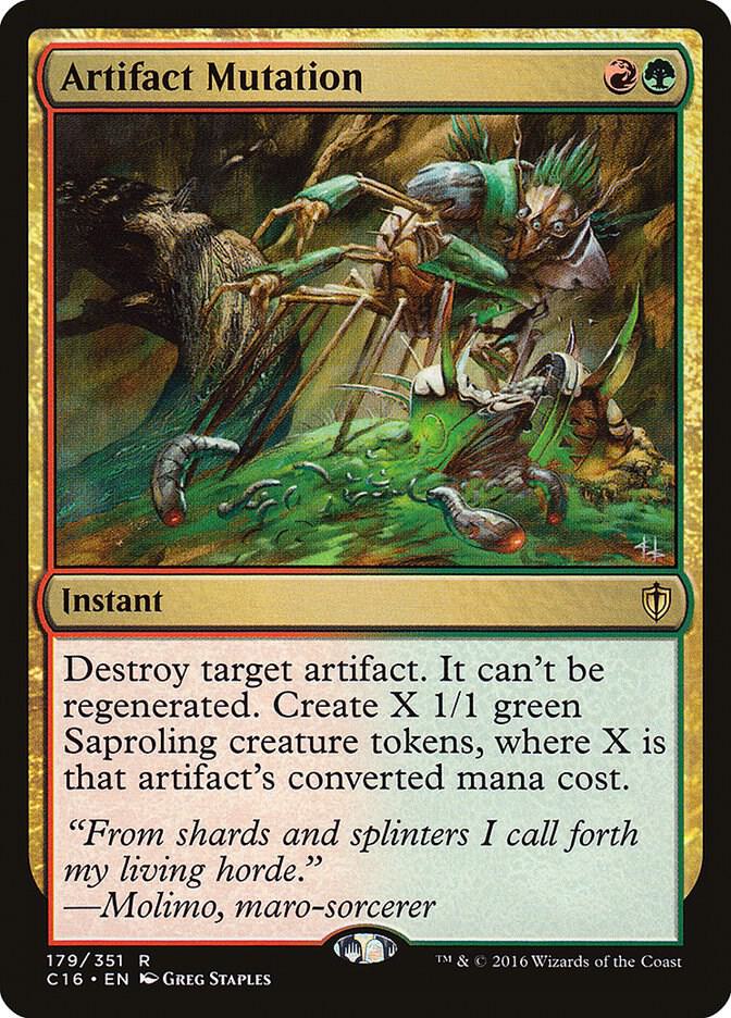 Artifact Mutation 179 card from Commander 2016
