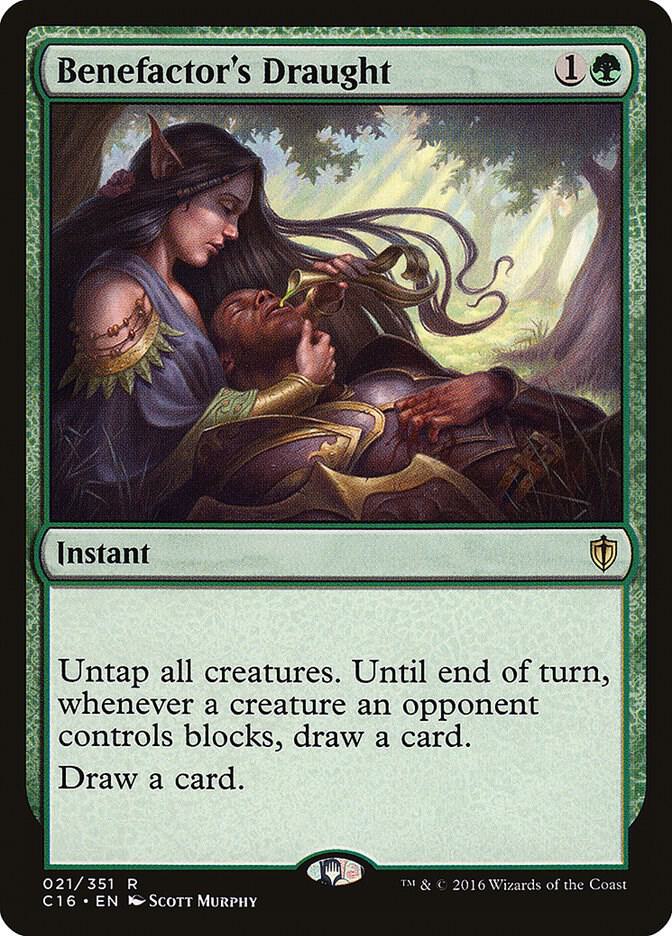 Benefactor's Draught 21 card from Commander 2016