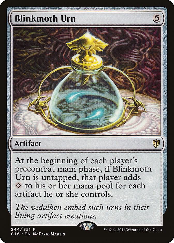 Blinkmoth Urn 244 card from Commander 2016