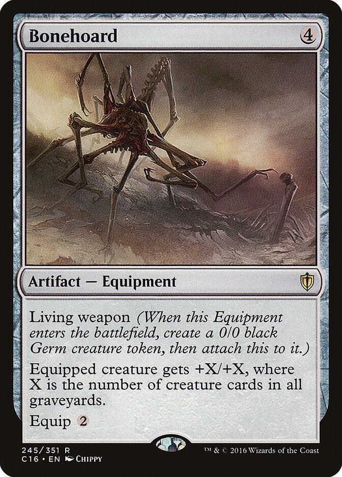 Bonehoard 245 card from Commander 2016