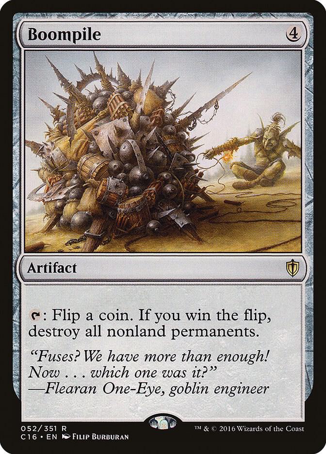 Boompile 52 card from Commander 2016