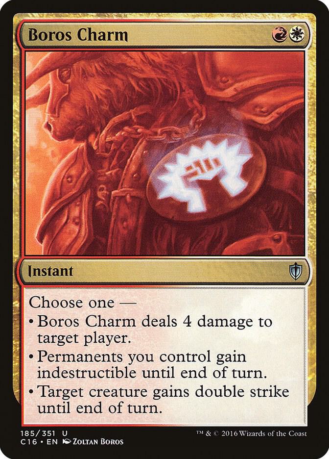 Boros Charm 185 card from Commander 2016