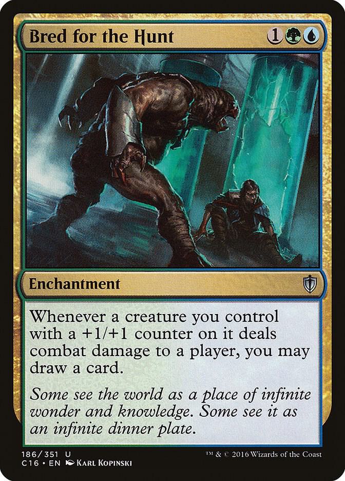 Bred for the Hunt 186 card from Commander 2016