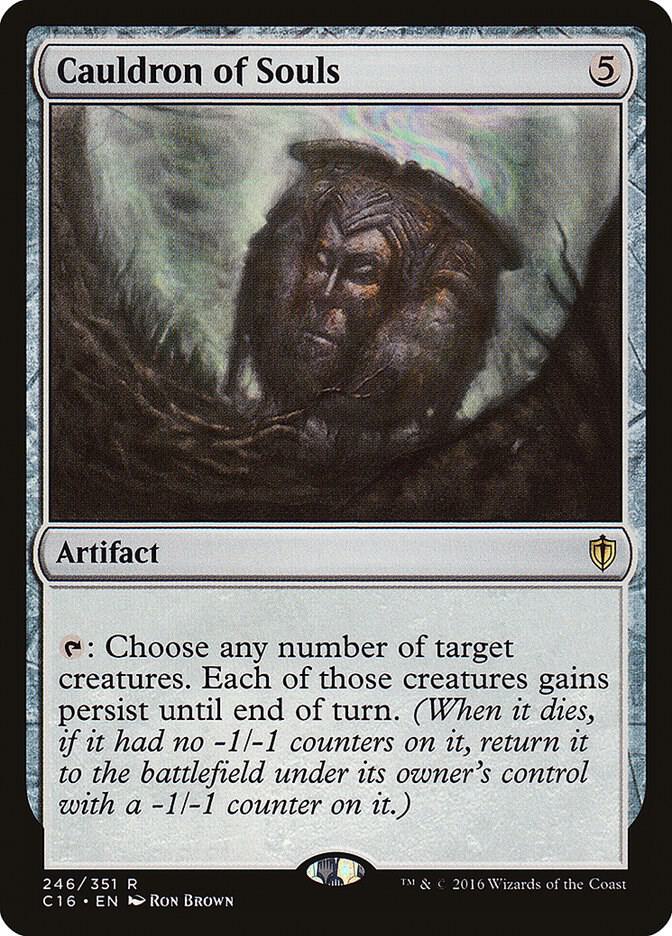Cauldron of Souls 246 card from Commander 2016