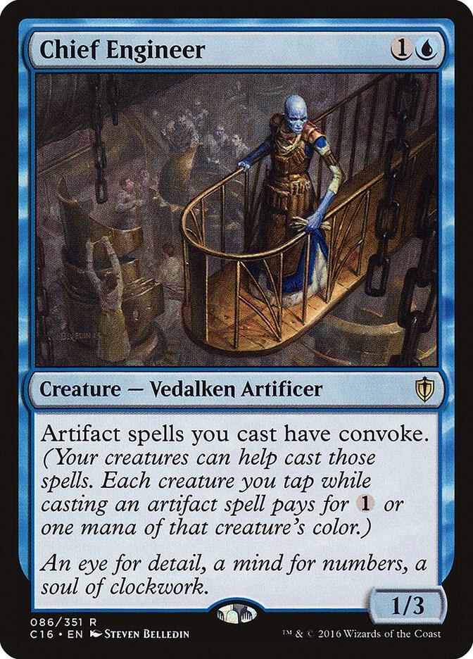 Chief Engineer 86 card from Commander 2016