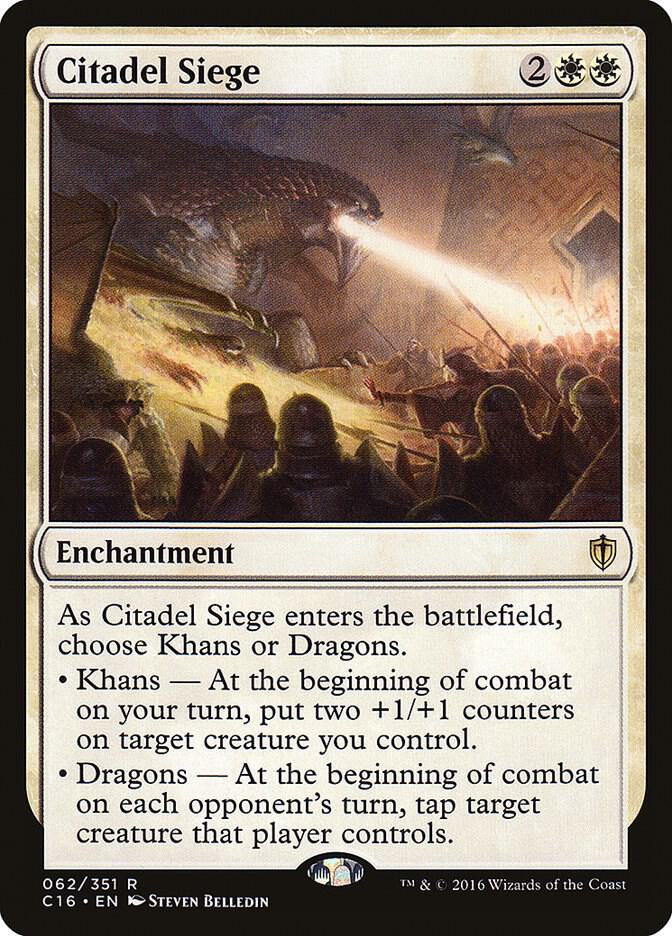 Citadel Siege 62 card from Commander 2016
