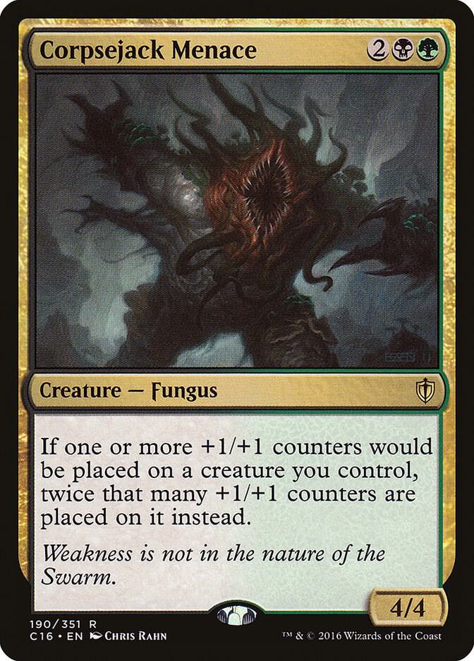 Corpsejack Menace 190 card from Commander 2016