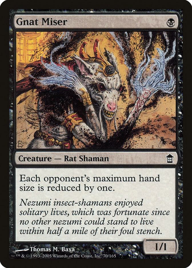 Gnat Miser 70 card from Saviors of Kamigawa
