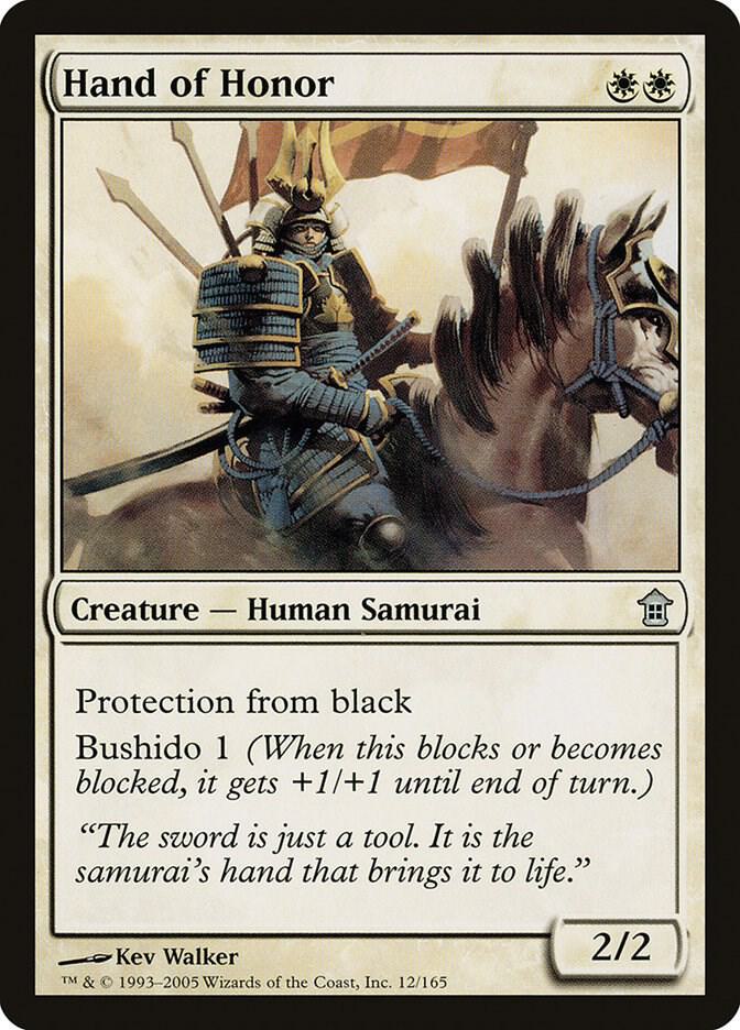Hand of Honor 12 card from Saviors of Kamigawa