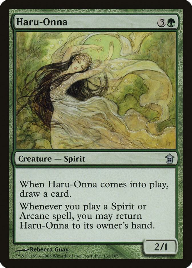 Haru-Onna 132 card from Saviors of Kamigawa
