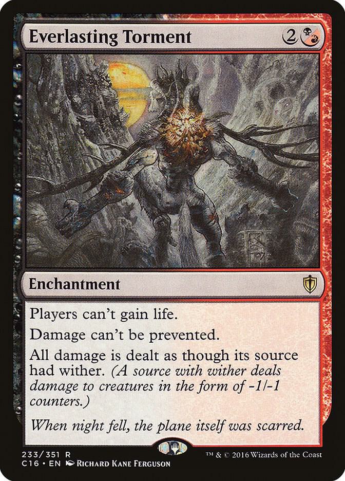 Everlasting Torment 233 card from Commander 2016