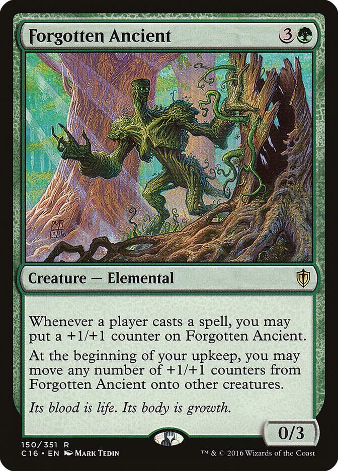 Forgotten Ancient 150 card from Commander 2016
