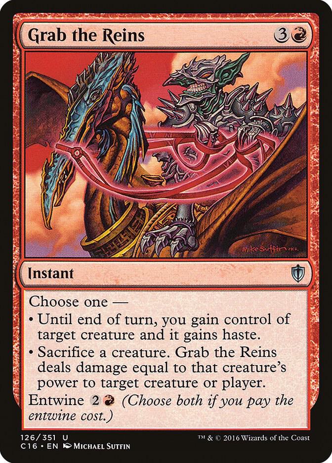 Grab the Reins 126 card from Commander 2016
